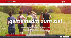 Desktop Screenshot of laufend-aktiv.de